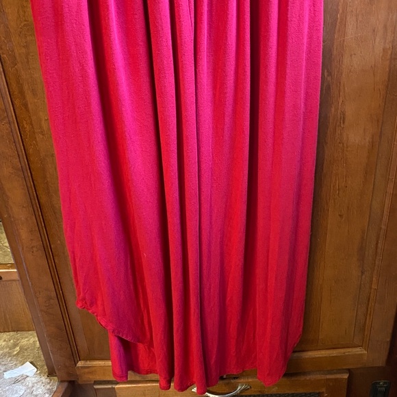 London Times Size Large Bold Red Maxi Dress - Picture 7 of 15